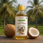 தேங்காய் உருக்கு எண்ணை - தேங்காய் பாலில் இருந்து தயாரிக்கப்பட்டது