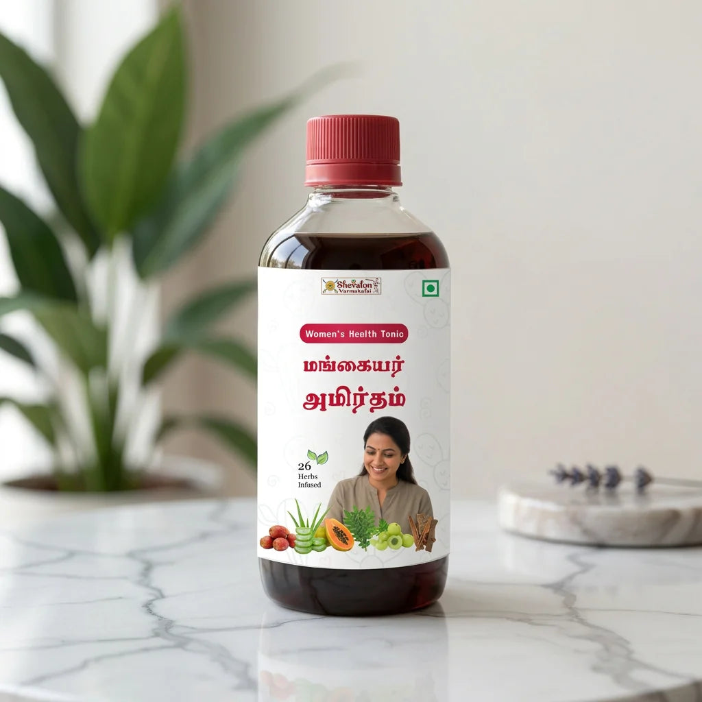 Mangaiyar Amirtham Juice – Herbal Support for Men & Women
